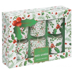 COFFRET DE 6 BOUGIES...
