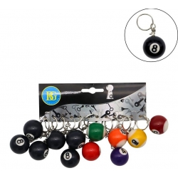 PORTE CLE BOULE DE BILLARD...