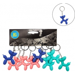 PORTE CLES CHIEN BALLON 5 CM