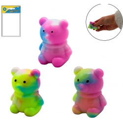 SQUISHY OURS 6 CM MARBRE