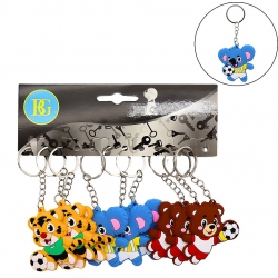 PORTE CLE ANIMAL FOOT 5 CM