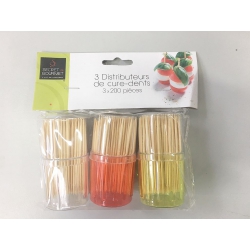 LOT DE 3 DISTRIBUTEURS DE...