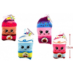 PELUCHE POT DE GLACE 15 CM...