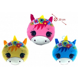 PELUCHE TETE LICORNE 20 CM...