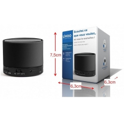 ENCEINTE 3W BLUETOOTH NOIRE...