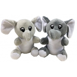 PELUCHE ELEPHANT GRIS 15 CM