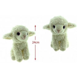 PELUCHE BREBIS ASSISE 24 CM