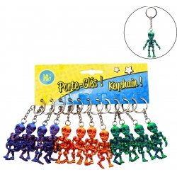 PORTE-CLES SQUELETTE 3D 5CM