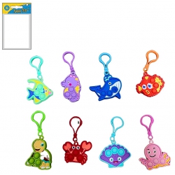 PORTE CLES POP IT ANIMAUX...