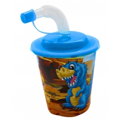 VERRE GOBELET DINOSAURE 9CM...