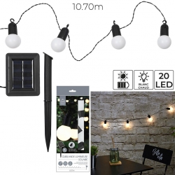 GUIRLANDE SOLAIRE AMPOULES...