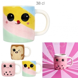 MUG RELIEF KAWAII 38 CL