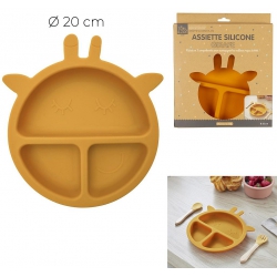 ASSIETTE SILICONE GIRAFE...