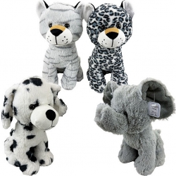 PELUCHE ANIMAUX ASSORTIS 28 CM