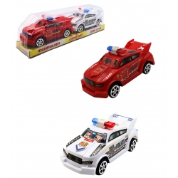 COFFRET 2 VOITURES POLICE...