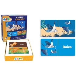 PUZZLE JADE ANIMAUX 20 CM