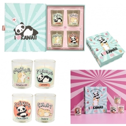 COFFRET 4 BOUGIES PARFUMEE...