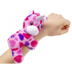 BRACELET CLAP PELUCHE LICORNE