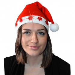 BONNET NOEL ADULTE LUMINEUX
