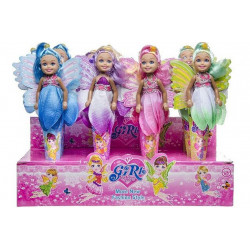 POUPEE CONE PAPILLON 21 CM