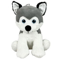 PELUCHE HUSKY 28 CM