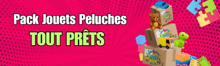 Pack jouets et peluches clé en main